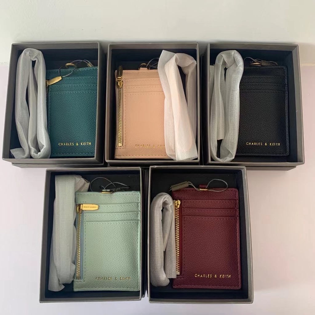 Túi Xách Charles & Keith Đựng Thẻ Đeo Chéo Thời Trang Cho Nữ