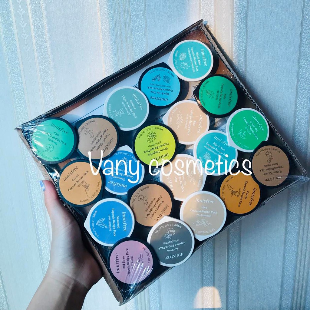 Mặt Nạ Innisfree Capsule Recipe Pack 10ml