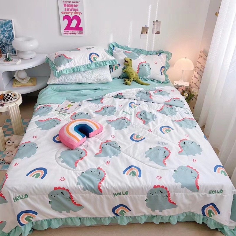 Chăn ga đũi cotton