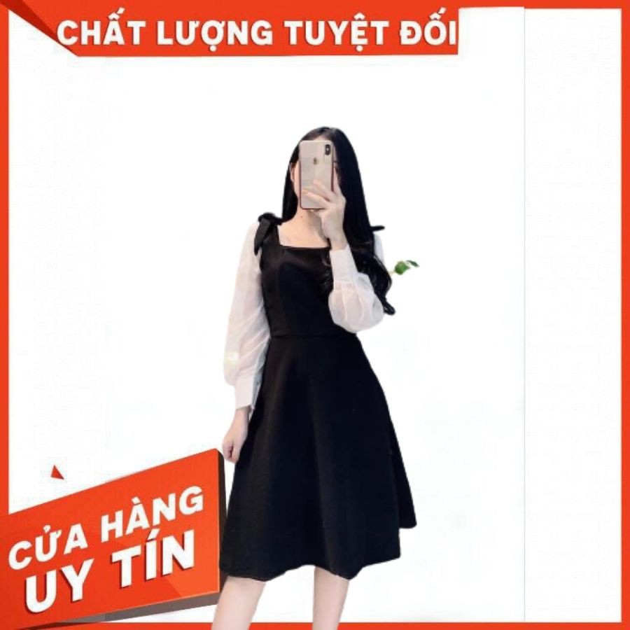 VÁY TAY BỒNG THẮT NƠ