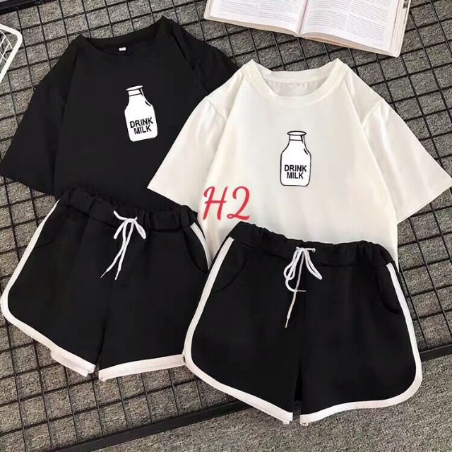 Sét áo lọ Drink milk