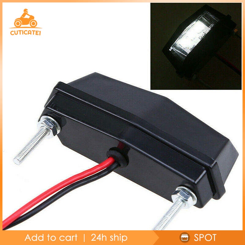 Đèn LED Hậu Chiếu Biển Số Xe Cho Xe Moto ATV