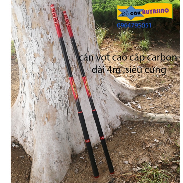 Cán vợt carbon cao cấp dài 4m loại đặc biệt giảm giá 7hagsjas1