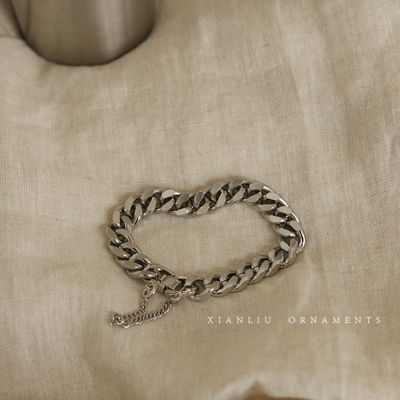 Vòng Tay Dây Xích Phong Cách retro Hàn Quốc Chất Lượng Cao