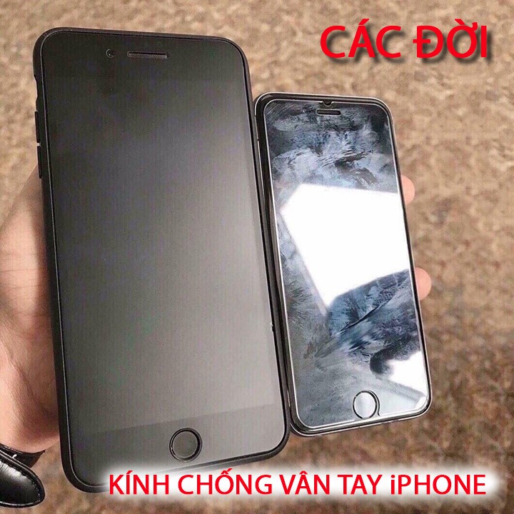 Kính cường lực bảo vệ Camera iPhone-Kính 9D Full màn-Chống vân tay-iP 6s Plus, 7, 8Plus, XS Max, XS Max,11 Pro Max, iP12