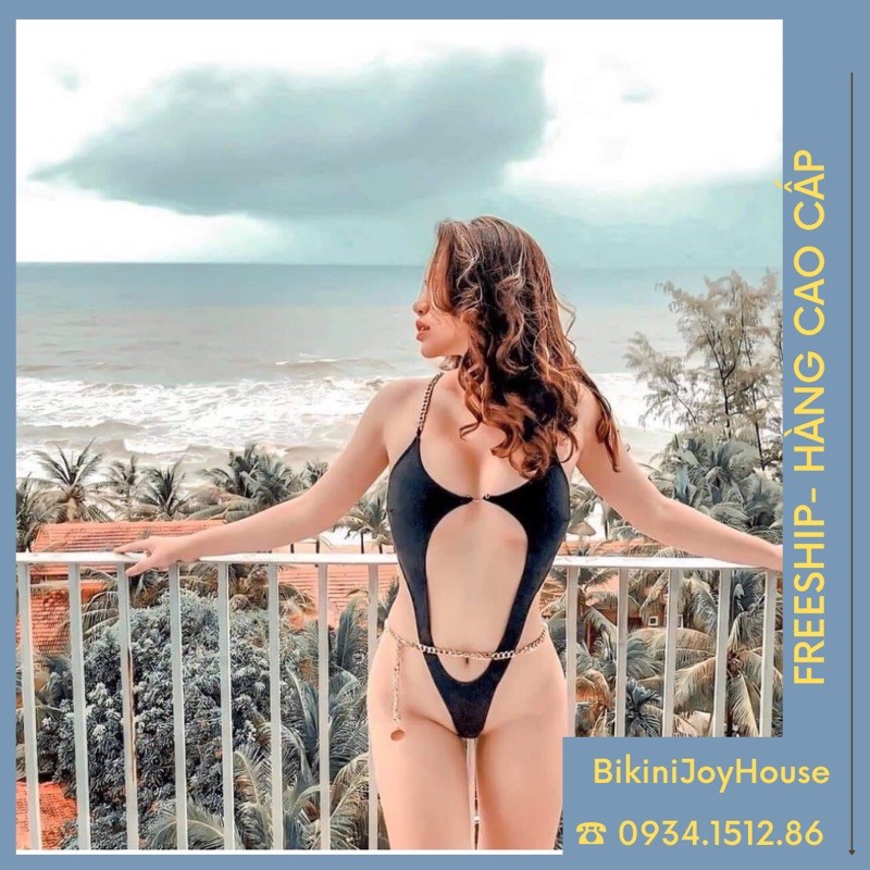 Bikini dây xích lọt khe sexy hot 2021