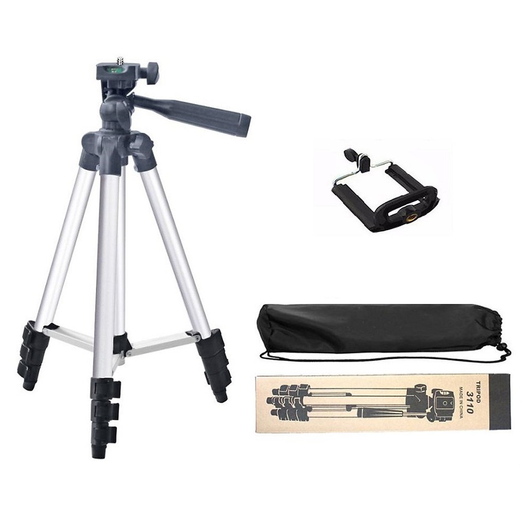 Chân máy ảnh Tripod 3110 cho máy ảnh, điện thoại