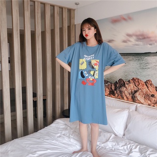 Đầm Suông Form Rộng In Hình Nhân Vật Bá Đạo Hoạt Hình Cute Đáng Yêu Đơn Giản Thanh Lịch  Trẻ Trung Năng Động TTDS0175