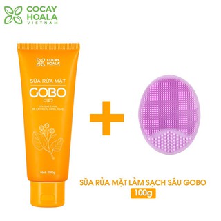 Sữa rửa mặt GOBO làm sáng da, mờ vết thâm mụn, giảm nhờn hiệu quả - Sản phẩm thiên nhiên phù hợp mọi loại da (100ml)