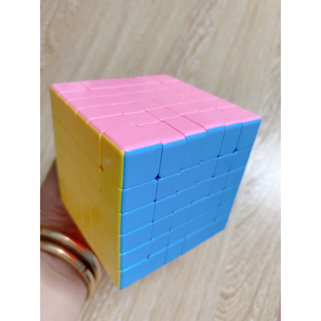 Rubik 6x6 xoay trơn cực bền, phát triển trí tuệ, an toàn cho trẻ nhỏ