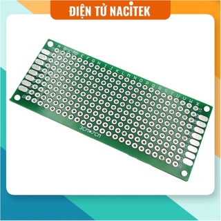 Test board hàn, Bản mạch hàn 2 mặt 3x7mm Sợi thủy tinh
