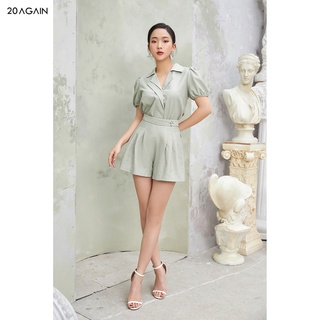 Áo sơ mi nẹp bèo 20Again ASA1144