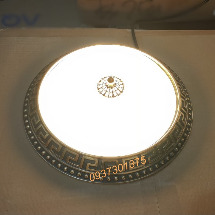 Đèn Ốp Trần Trang Trí Y013 Đường Kính D320mm Đèn Led 3 Chế Độ Ánh Sáng - Bảo Hành 2 Năm