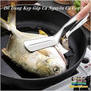 Kẹp rán - Inox 304 tốt cho sức khoẻ - Kiểu dáng sang trọng - sử dụng dễ dàng - Giao hàng nhanh