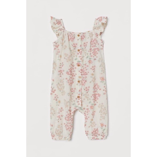 Bộ jumpsuit bé gái Hm Uk
