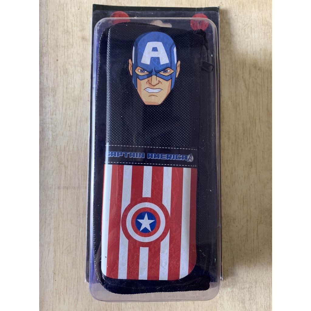 Hộp Bút CapTain American 2 Ngăn 7057