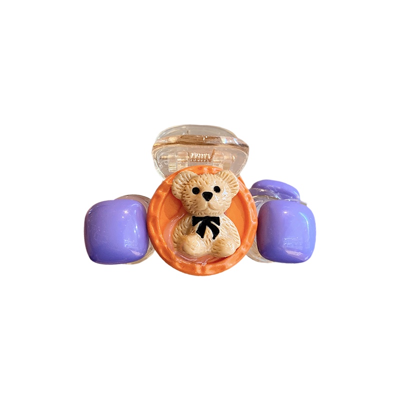 Kẹp Tóc Hình Gấu Hoạt Hình Xinh Xắn Cho Bé Gái