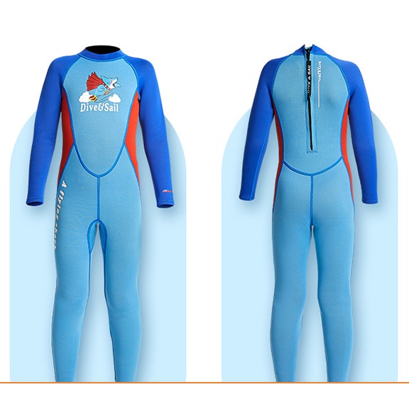 Đồ bơi giữ nhiệt bé trai - Đồ bơi giữ ấm cho bé