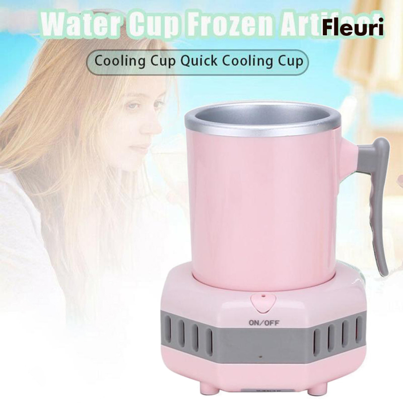 [Home & Living]400ml 13.5 fl.oz Car Cup Cooler Fast Cooling Keep Beverage Cool Summer Cool