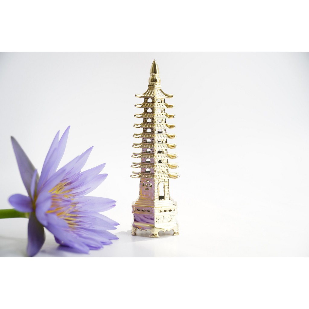 Tháp văn xương phong thủy mạ vàng cầu công danh - Nhiều cỡ | BigBuy360 - bigbuy360.vn