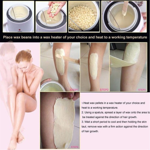 [[SPA HN]] Sáp Wax Lông Hard Wax Beans No strip Hot Film Waxing Hair Removal /100/200/300g