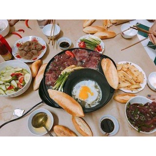 Bếp lẩu nướng 2 trong 1 BBQ