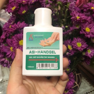 Rửa tay khô - Gel sát khuẩn tay ASI-HANDGEL - 100ml bỏ túi tiện dụng