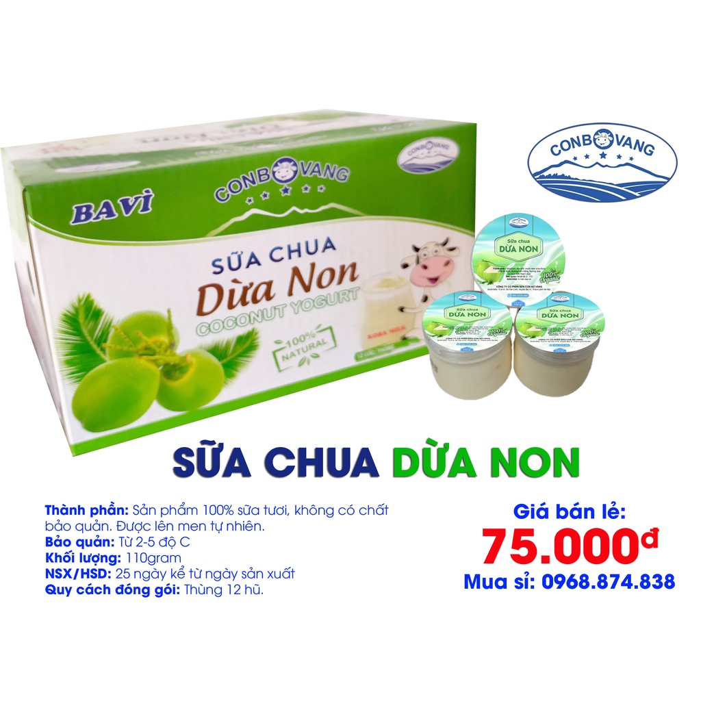 SỮA CHUA DỪA NON | BigBuy360 - bigbuy360.vn