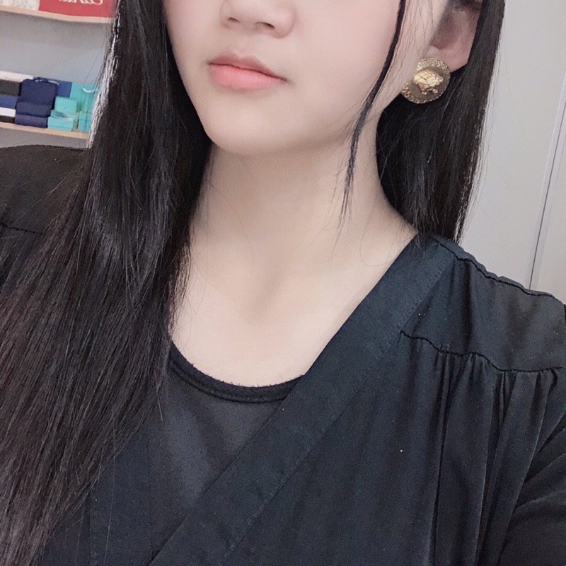 Bông Tai Họa Tiết Mê Cung Cá Tính Trẻ Trung Năng Động