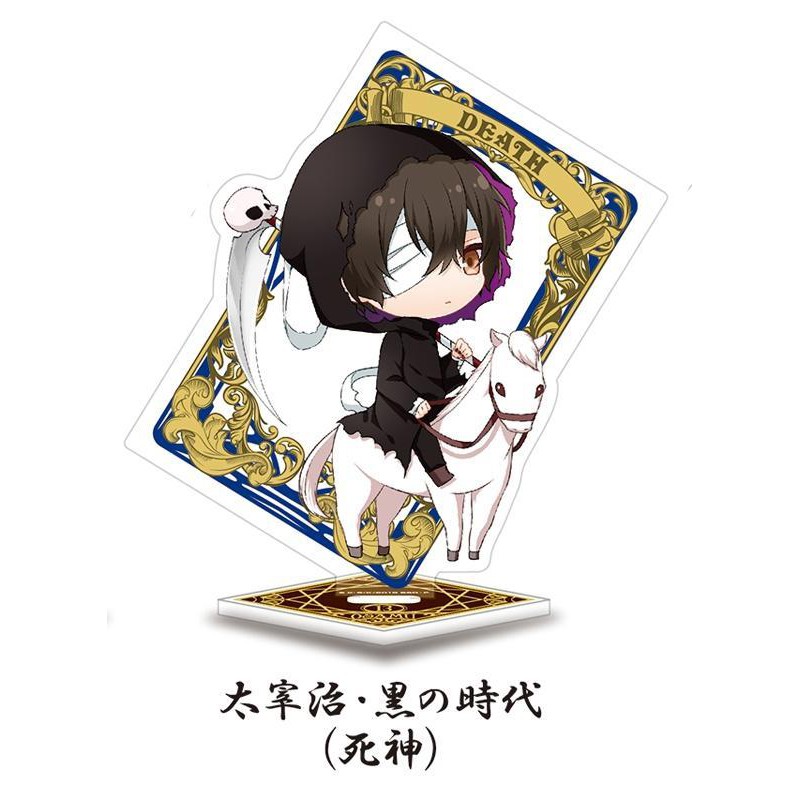 ( Mica trong acrylic) Móc khóa Bungou Stray Dogs Văn hào lưu lạc ver Love Heaven in hình anime chibi