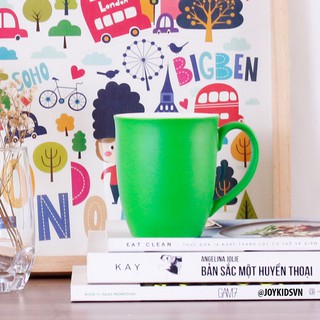 Ly gốm uống trà nhiều màu | Tách cà phê có quai - Multicolor Ceramic Cup