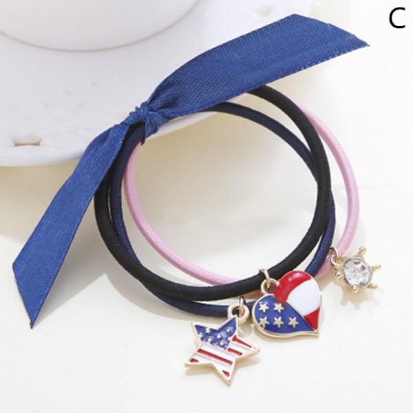 oos-【COD】Dây Cột Tóc Co Giãn Màu Sắc Ngọt Ngào Thời Trang Cho Nữ