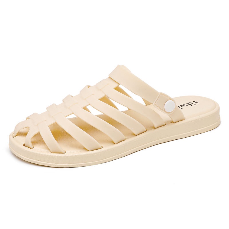 Giày Sandal Hai Lỗ Xỏ Ngón Thời Trang Đi Biển Tth063 Dành Cho Nữ