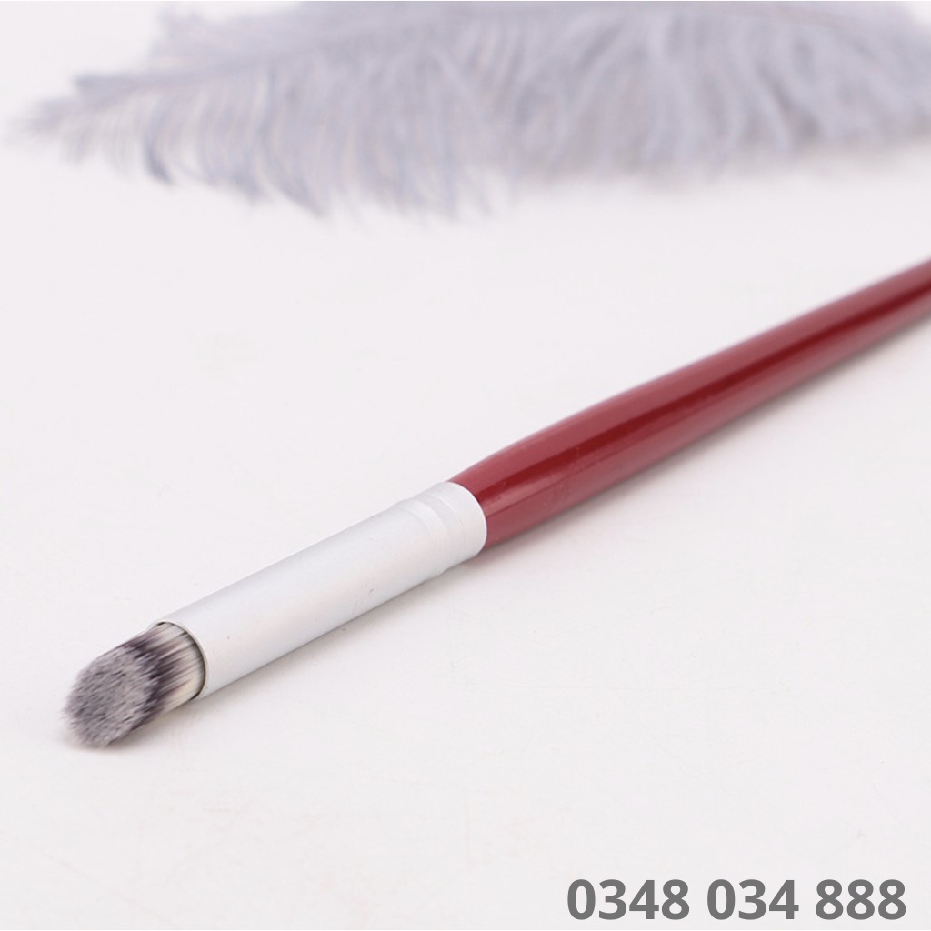 Cọ ombre cán gỗ đầu xiên