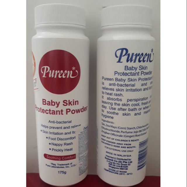 Phấn rôm bảo vệ da dịu nhẹ Pureen 175g- 50g