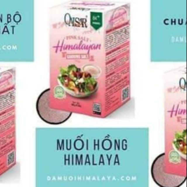 Muối hồng himalaya