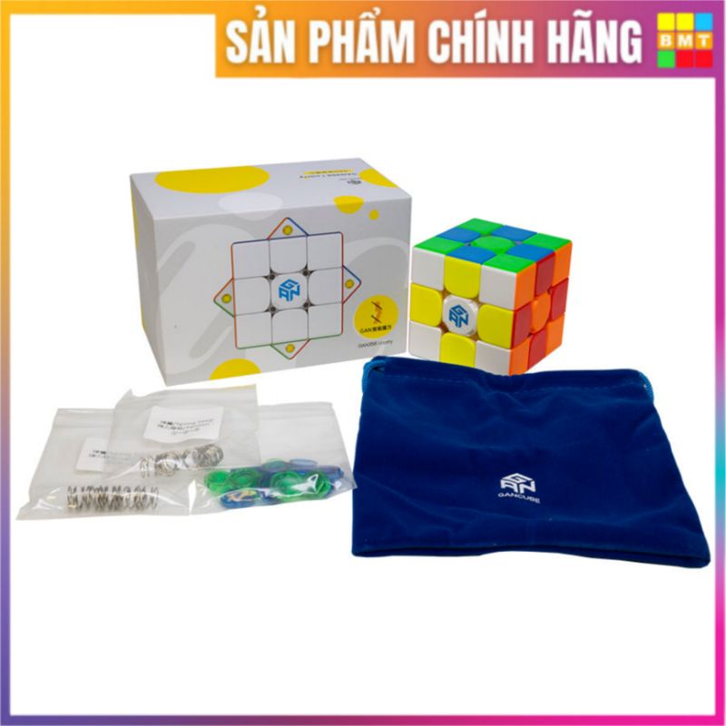 Rubik 3x3 Gan i Carry Stickerless Có Nam Châm, Rubic Gan356i Carry Kết Nối Với Điện Thoại, Đồ Chơi Thông Minh Cho Trẻ Em