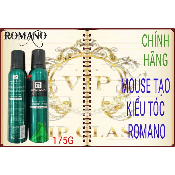 ROMANO_ MOUSE TẠO KIỂU TÓC CHO NAM 175G.