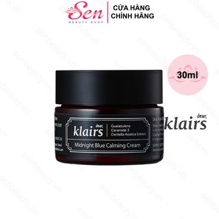 Kem Dưỡng Da Ban Đêm Làm Dịu Và Phục Hồi Da DEAR KLAIRS Midnight Blue Calming Cream 30ml