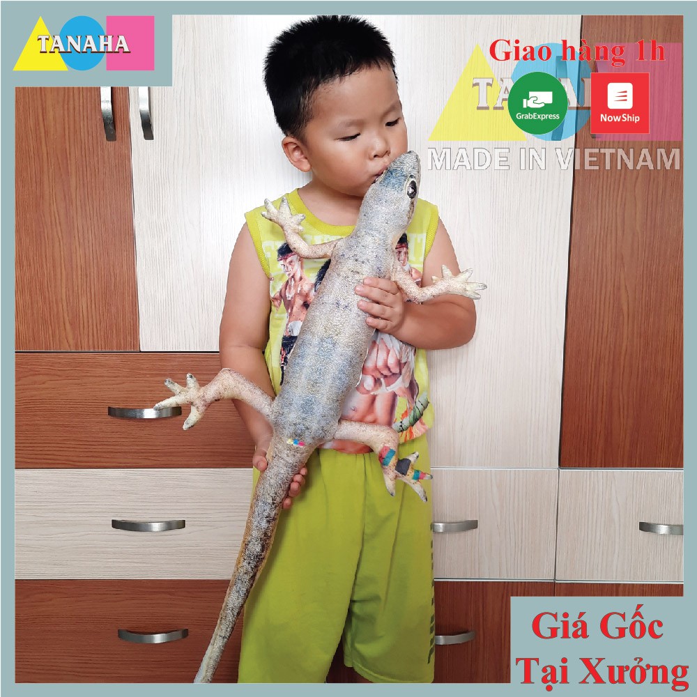 GỐI ÔM 3D THẰN LẰN NHỒI BÔNG KHỔNG LỒ 85CM