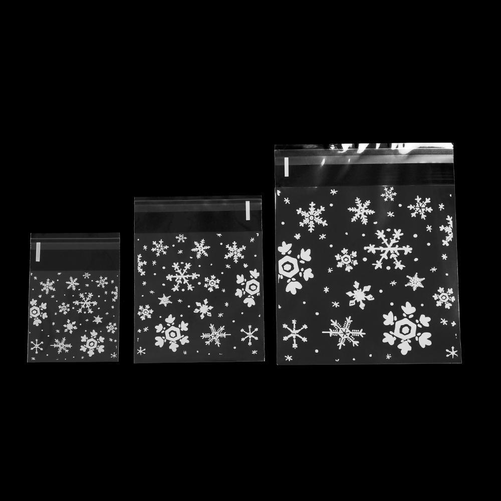 100 Túi Nhựa Tự Dính Dùng Đựng Kẹo Tiện Dụng