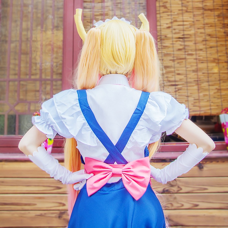 Bộ Tóc Giả Hóa Trang Nhân Vật Tohru Trong Phim Hoạt Hình Dragon Maid