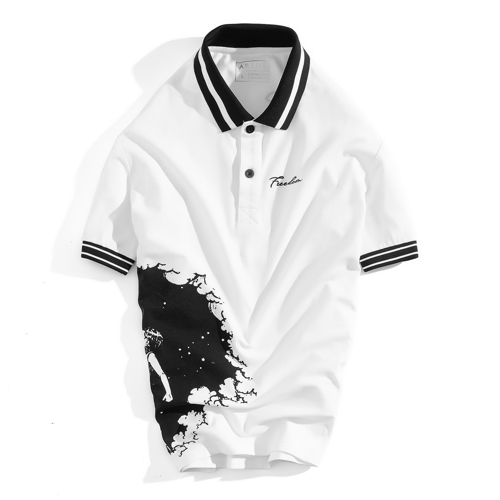 Áo polo nam cổ bẻ Basic,vải CVC, in 4d ,thun cao cấp chuẩn form, thiết kế phong cách sang trọng, lịch lãm AREMI ARPL104
