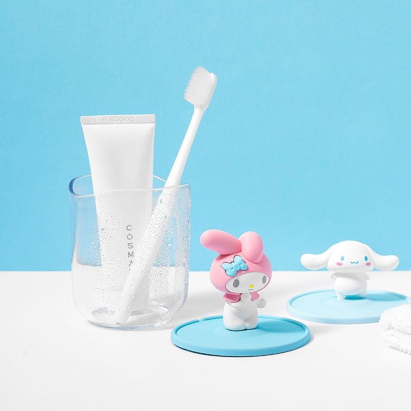 Cốc súc miệng MINISO Sanrio nhựa bàn chải đánh răng dễ thương thời trang