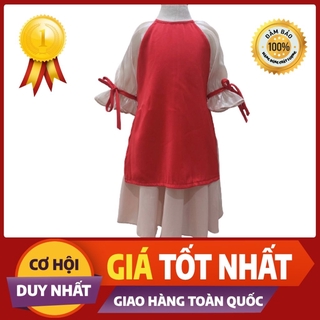 Áo Dài Cách Tân Cho Bé💕FREESHIP💕 Áo Dài Cách Tân Trẻ Em Tay Voan Nơ Cho Bé Từ 1-8 Tuổi