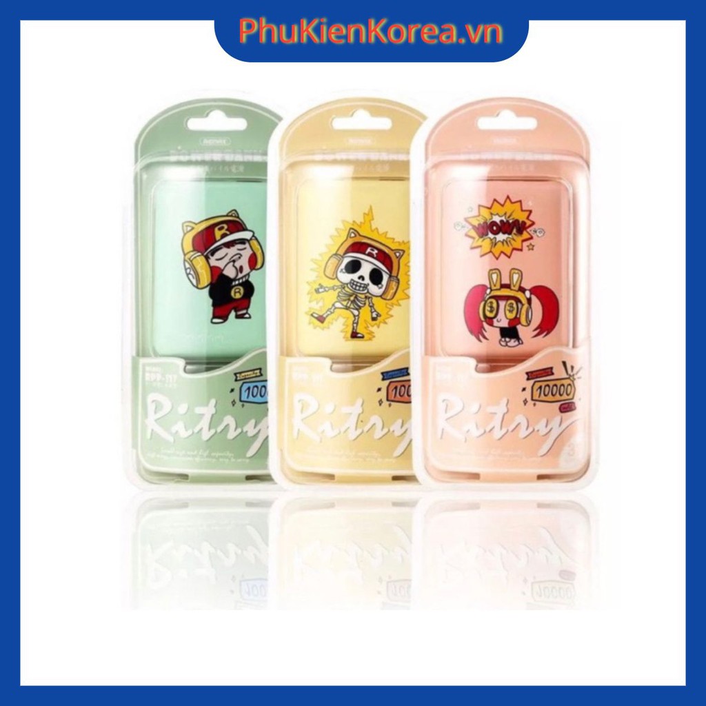 Pin dự phòng Remax RPP-117 10.000mAh