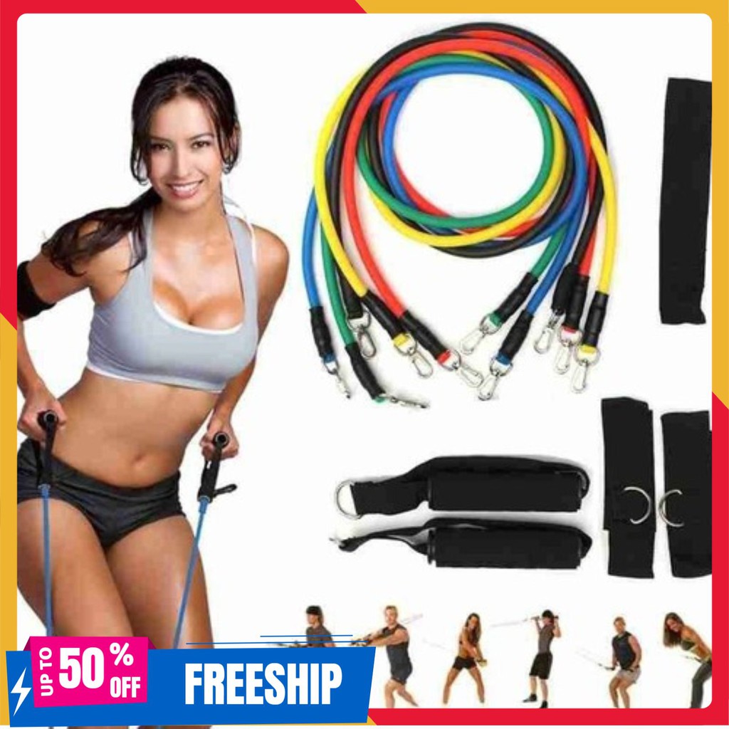 Bộ Dây tập Gym Ngũ Sắc❤️FREESHIP️❤️Giảm 30K Khi Nhập