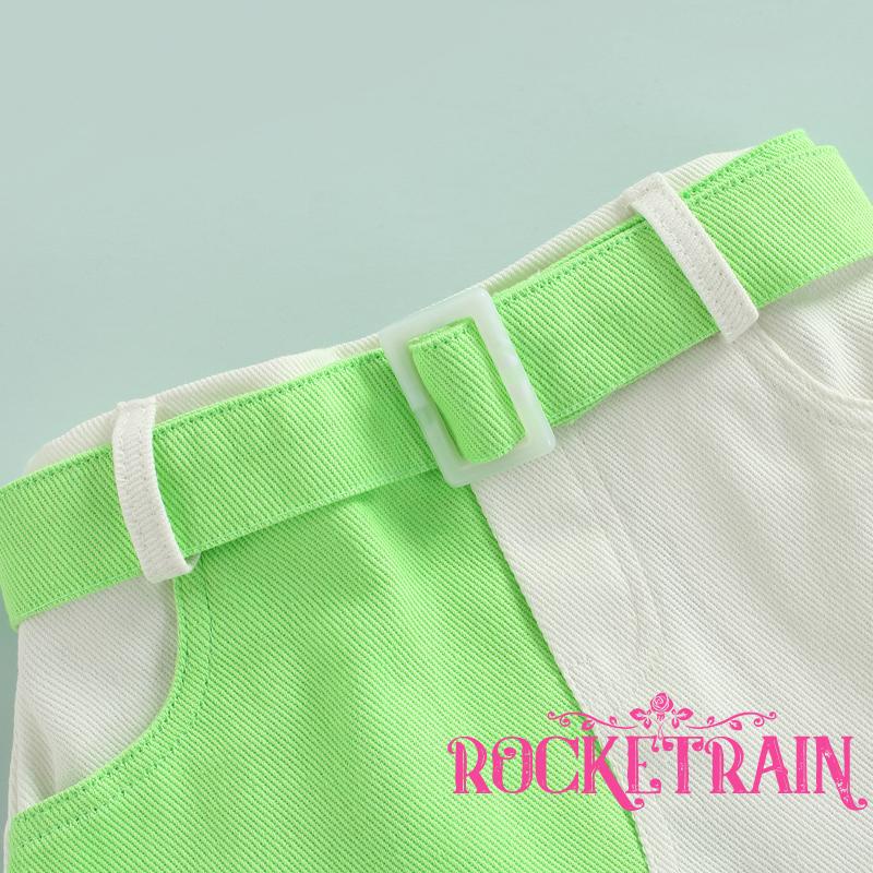 ✦Wb♡Set Áo Dệt Kim Không Tay Màu Trơn Phối Chân Váy Ngắn Kèm Thắt Lưng Sành Điệu Cho Nữ