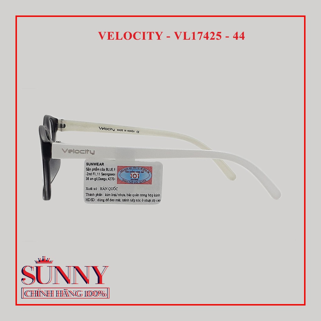 VL17425 - gọng kính velocity chính hãng, bảo hành toàn quốc