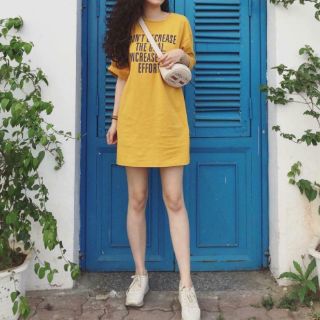 Váy xuông chất cotton đanh mịn